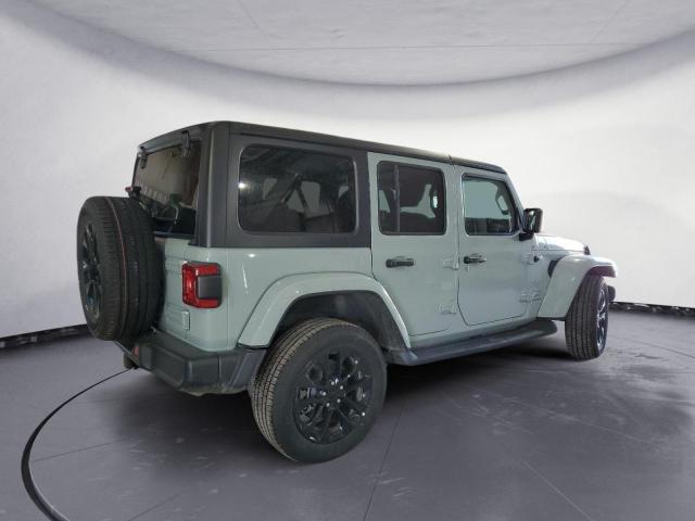 1C4JJXP61PW627317 - 2023 JEEP WRANGLER SAHARA 4XE GRAY photo 3