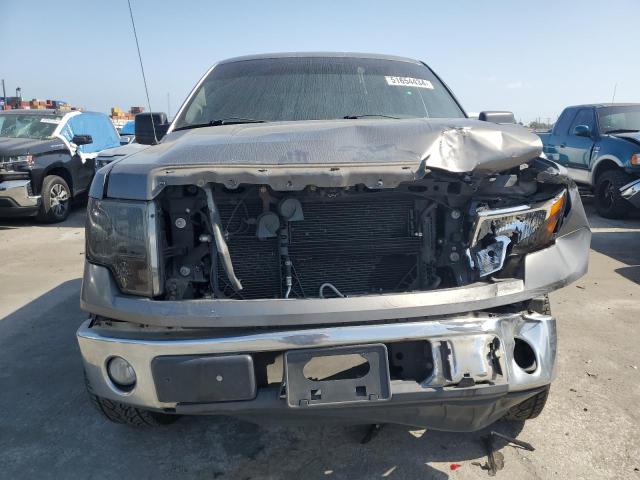 1FTFW1CF5DFB59307 - 2013 FORD F150 SUPERCREW GRAY photo 5