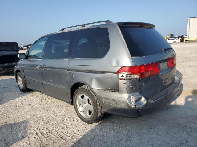 2HKRL18681H556364 - 2001 HONDA ODYSSEY EX GRAY photo 2