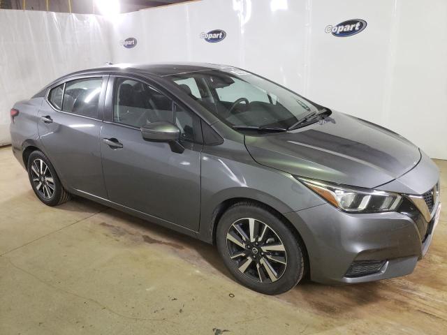 3N1CN8EV2ML862519 - 2021 NISSAN VERSA SV GRAY photo 4