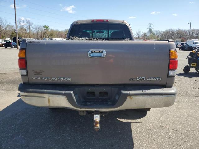 5TBBT44142S227145 - 2002 TOYOTA TUNDRA ACCESS CAB ნაცრისფერი ფოტო 6