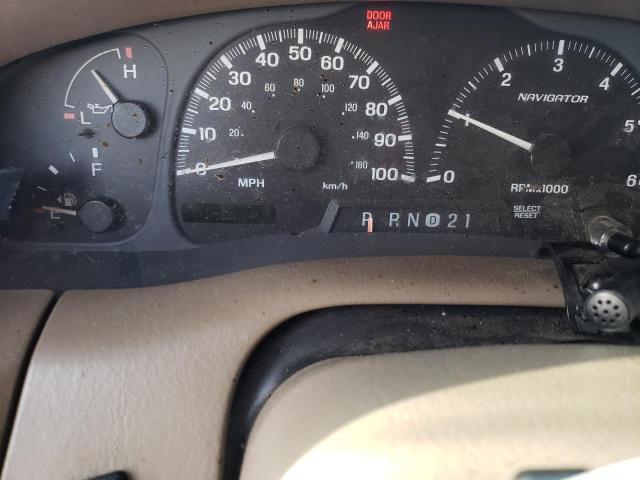 5LMEU27R81LJ11673 - 2001 LINCOLN NAVIGATOR 黑色 照片 9