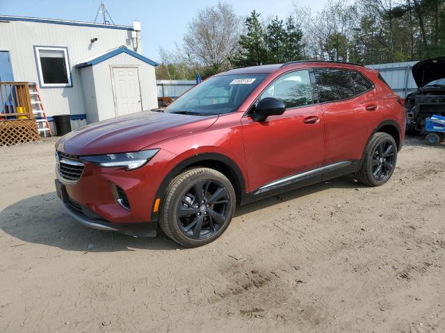 LRBFZMR48PD014677 - 2023 BUICK ENVISION PREFERRED Tünd qırmızı foto 1