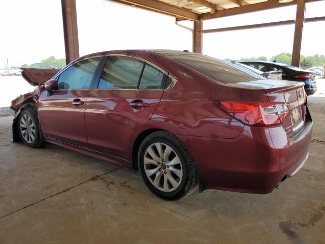 4S3BNBD68F3044131 - 2015 SUBARU LEGACY 2.5I PREMIUM MAROON photo 2