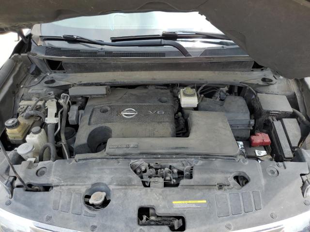 5N1AR2MN7EC718643 - 2014 NISSAN PATHFINDER S GRAY photo 11