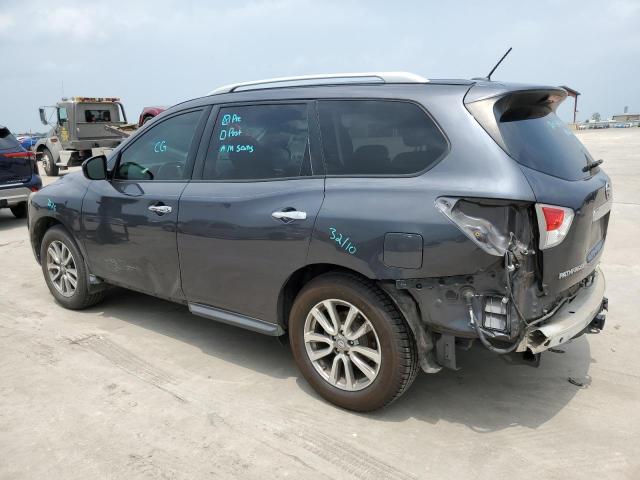 5N1AR2MN7EC718643 - 2014 NISSAN PATHFINDER S GRAY photo 2