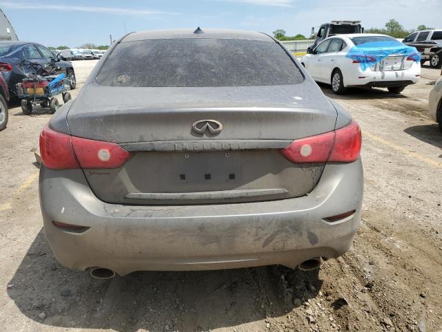 JN1BV7AP5FM347973 - 2015 INFINITI Q50 BASE SILVER photo 6