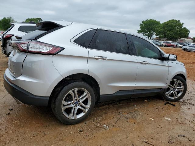 2FMPK4K95JBB43212 - 2018 FORD EDGE TITANIUM SILVER photo 3