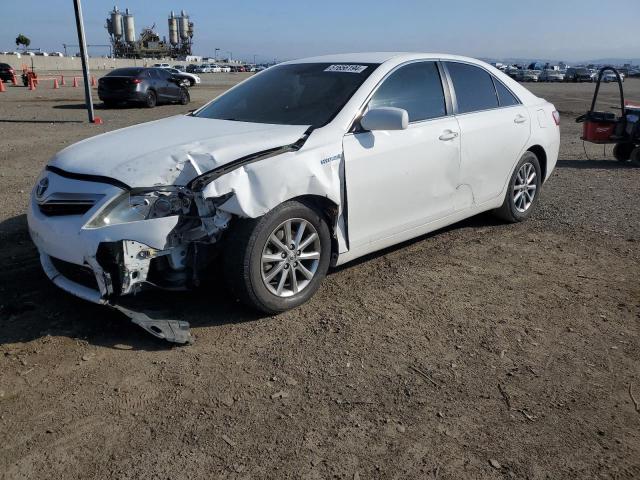 4T1BB3EK5AU118663 - 2010 TOYOTA CAMRY HYBRID WHITE photo 1