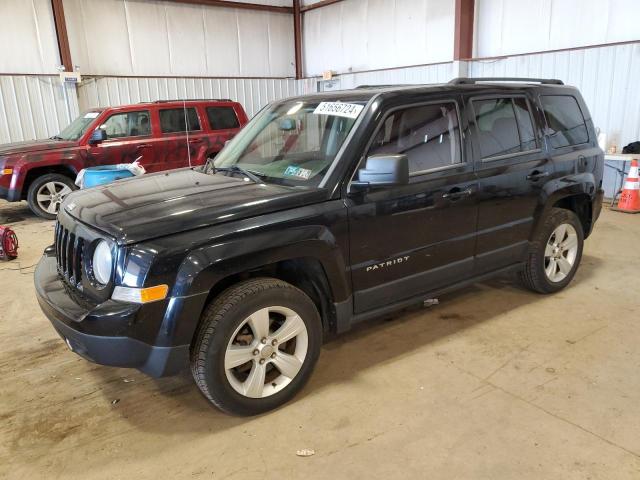 1C4NJRFB4DD248802 - 2013 JEEP PATRIOT LATITUDE BLACK photo 1