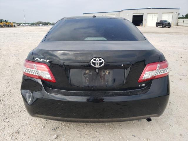 4T4BF3EK1BR161036 - 2011 TOYOTA CAMRY BASE BLACK photo 6