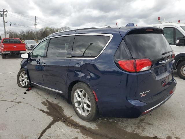 2C4RC1BG4JR204001 - 2018 CHRYSLER PACIFICA TOURING L BLUE photo 2