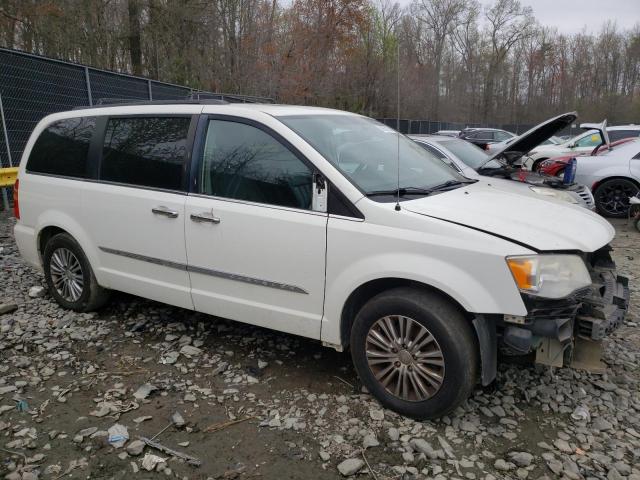 2C4RC1CG8DR531214 - 2013 CHRYSLER TOWN & COU TOURING L WHITE photo 4