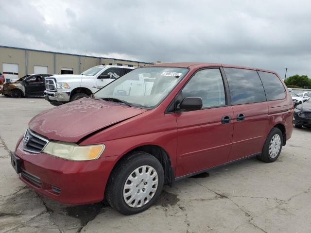 5FNRL185X4B070021 - 2004 HONDA ODYSSEY LX BURGUNDY photo 1