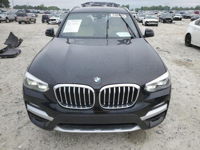 5UXTR7C57KLF23876 - 2019 BMW X3 SDRIVE30I BLACK photo 5