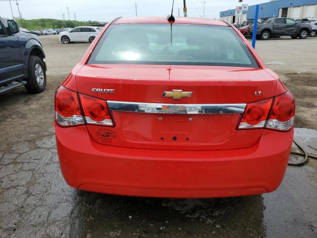 1G1PE5SB1G7103076 - 2016 CHEVROLET CRUZE LIMI LT RED photo 6