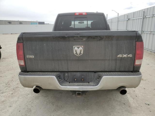 1D7RV1GT6AS252457 - 2010 DODGE RAM 1500 BLACK photo 6