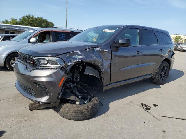 1C4RDHDG2MC572984 - 2021 DODGE DURANGO GT GRAY photo 1