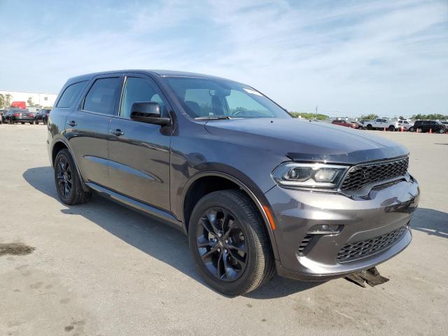 1C4RDHDG2MC572984 - 2021 DODGE DURANGO GT GRAY photo 4