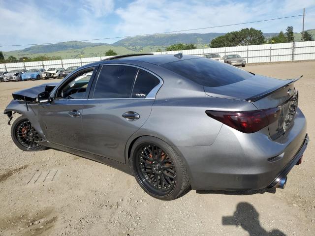 JN1BV7AP3EM688531 - 2014 INFINITI Q50 BASE CHARCOAL photo 2