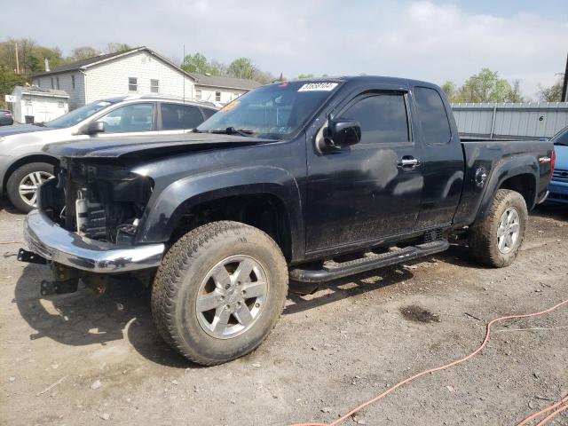 1GTKTCDE8A8147869 - 2010 GMC CANYON SLE BLACK photo 1