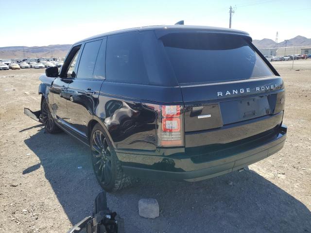 SALGV2FE3HA362482 - 2017 LAND ROVER RANGE ROVE AUTOBIOGRAPHY BLUE photo 2