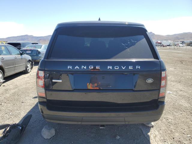 SALGV2FE3HA362482 - 2017 LAND ROVER RANGE ROVE AUTOBIOGRAPHY BLUE photo 6