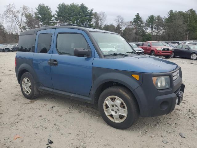 5J6YH283X7L006395 - 2007 HONDA ELEMENT LX BLUE photo 4