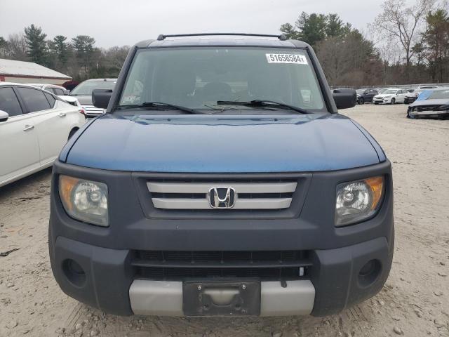 5J6YH283X7L006395 - 2007 HONDA ELEMENT LX BLUE photo 5