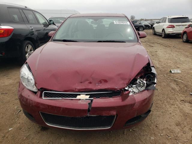 2G1WD57C091283831 - 2009 CHEVROLET IMPALA SS RED photo 5