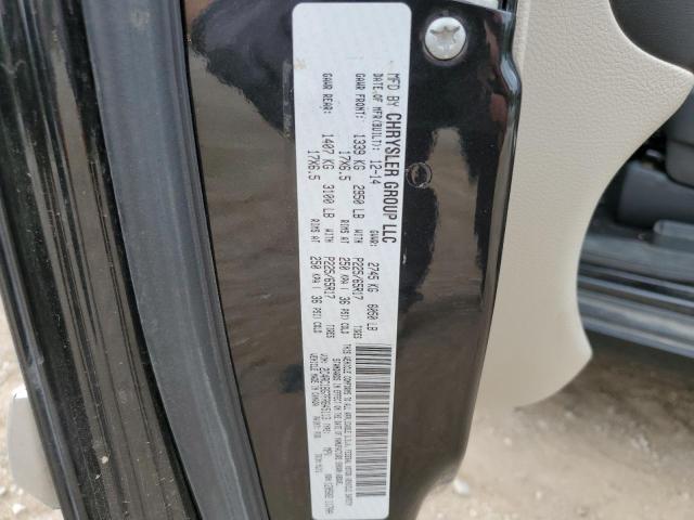 2C4RC1BG7FR645113 - 2015 CHRYSLER TOWN & COU TOURING 黑色 照片 13