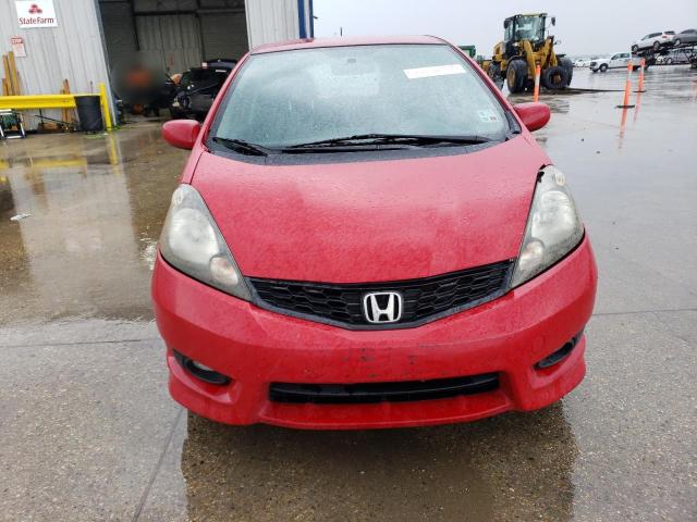 JHMGE8H56CC014257 - 2012 HONDA FIT SPORT RED photo 5