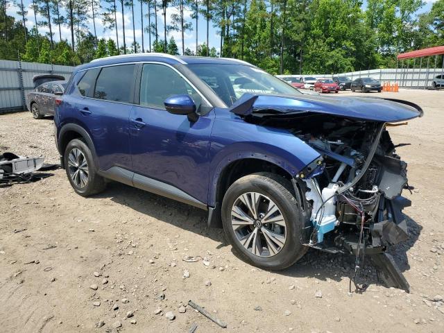 5N1BT3BB5PC741815 - 2023 NISSAN ROGUE SV BLUE photo 4