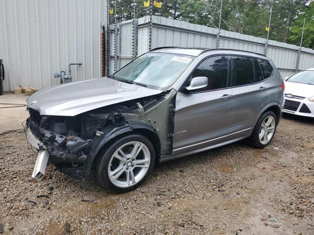 5UXWX7C51CL975727 - 2012 BMW X3 XDRIVE35I GRAY photo 1