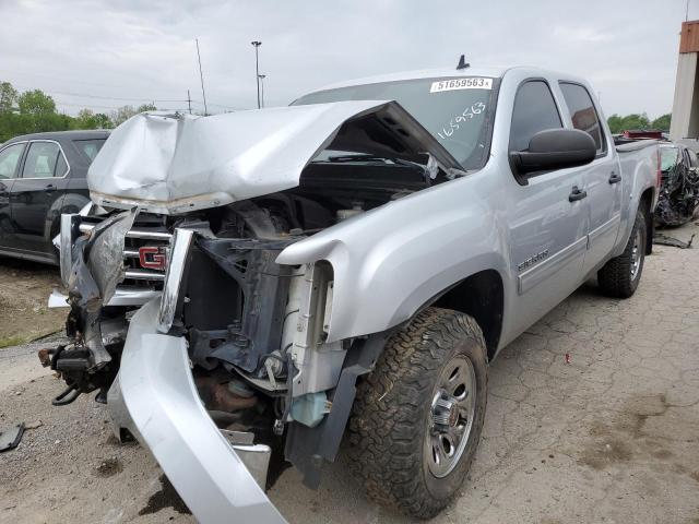 3GTP2VE70DG115095 - 2013 GMC SIERRA K1500 SLE SILVER photo 1