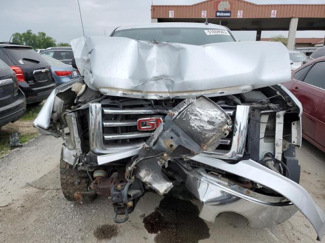 3GTP2VE70DG115095 - 2013 GMC SIERRA K1500 SLE SILVER photo 5