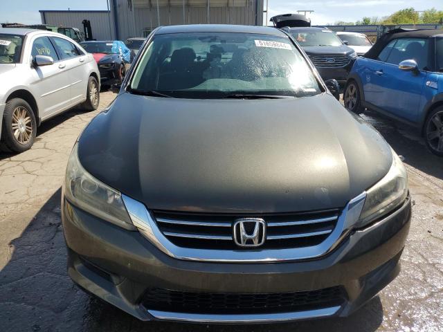 1HGCR2F30EA186271 - 2014 HONDA ACCORD LX GRAY photo 5