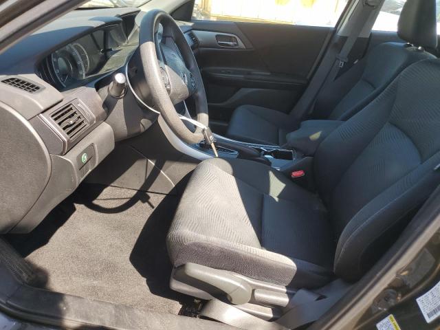 1HGCR2F30EA186271 - 2014 HONDA ACCORD LX GRAY photo 7