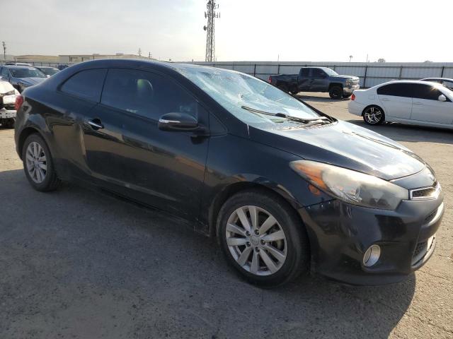 KNAFX6A89E5171690 - 2014 KIA FORTE EX BLACK photo 4