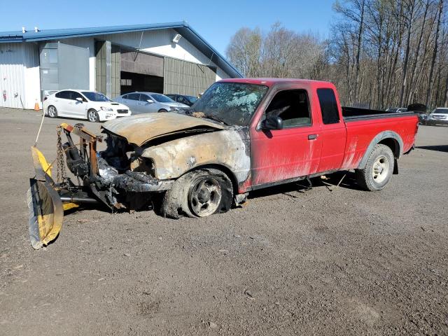 1FTZR45E45PA41643 - 2005 FORD RANGER SUPER CAB RED photo 1