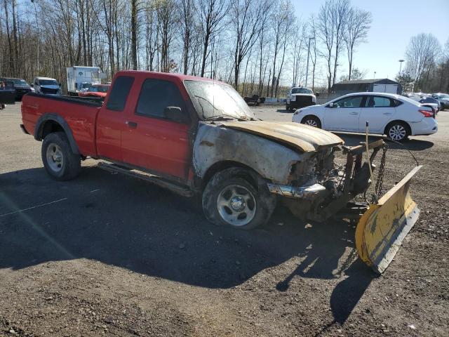 1FTZR45E45PA41643 - 2005 FORD RANGER SUPER CAB RED photo 4