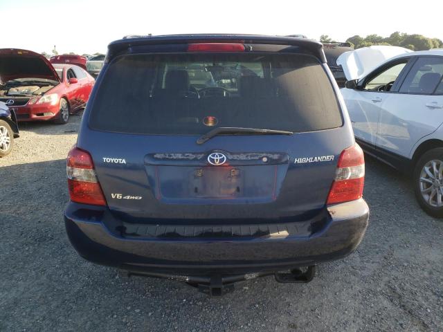 JTEEP21AX70212625 - 2007 TOYOTA HIGHLANDER SPORT BLUE photo 6