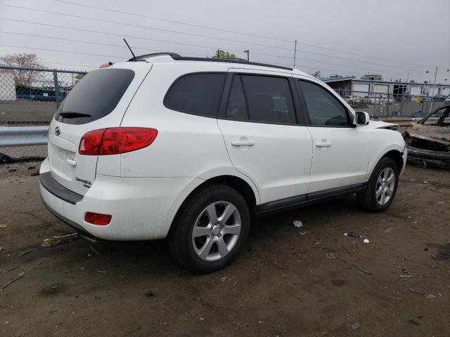 5NMSH73E88H209130 - 2008 HYUNDAI SANTA FE SE WHITE photo 3