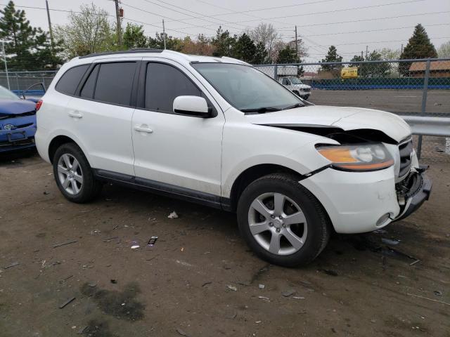 5NMSH73E88H209130 - 2008 HYUNDAI SANTA FE SE WHITE photo 4