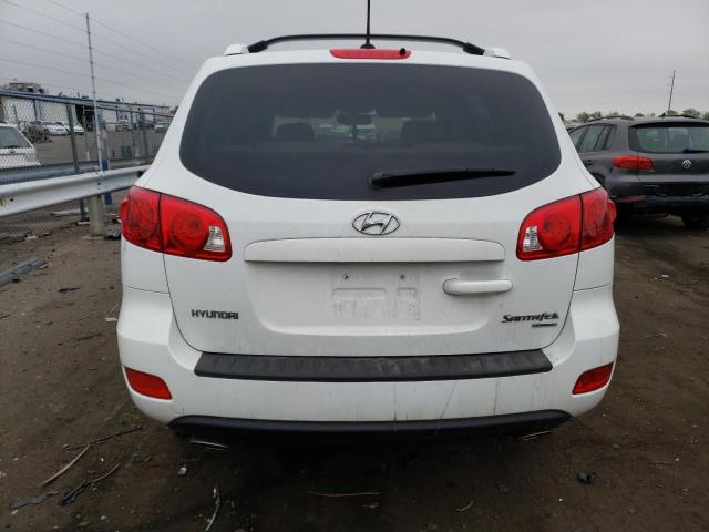 5NMSH73E88H209130 - 2008 HYUNDAI SANTA FE SE WHITE photo 6