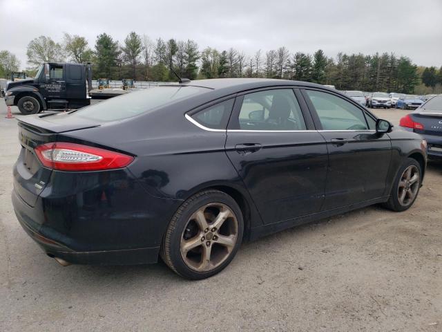 1FA6P0HD2E5370217 - 2014 FORD FUSION SE BLACK photo 3