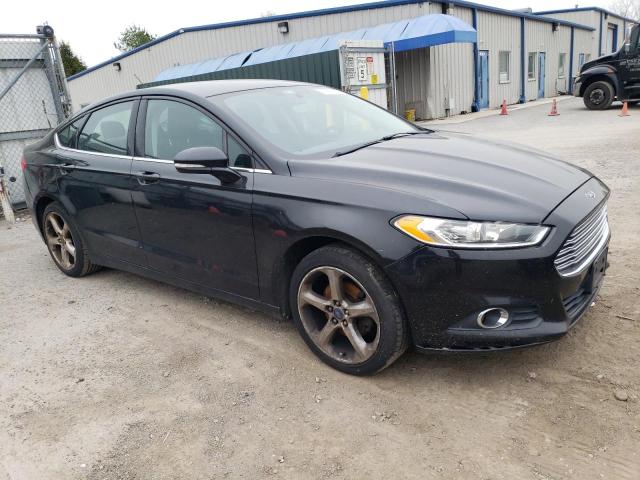 1FA6P0HD2E5370217 - 2014 FORD FUSION SE BLACK photo 4