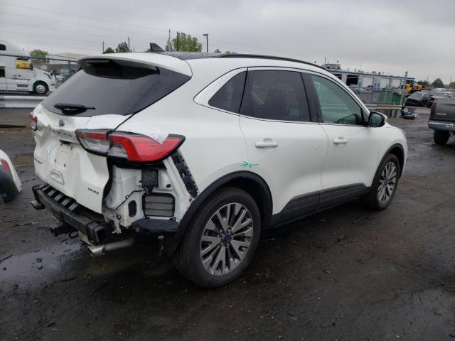 1FMCU9J98NUB77264 - 2022 FORD ESCAPE TITANIUM WHITE photo 3