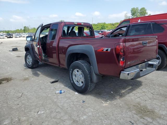 1GCDS19E678114631 - 2007 CHEVROLET COLORADO BURGUNDY photo 2