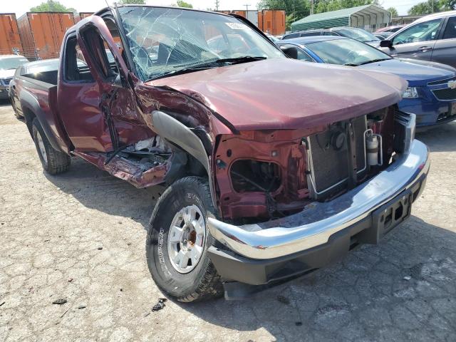 1GCDS19E678114631 - 2007 CHEVROLET COLORADO BURGUNDY photo 4